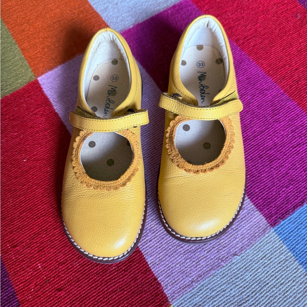 Like New Mini Boden Girls Mary Jane Shoes